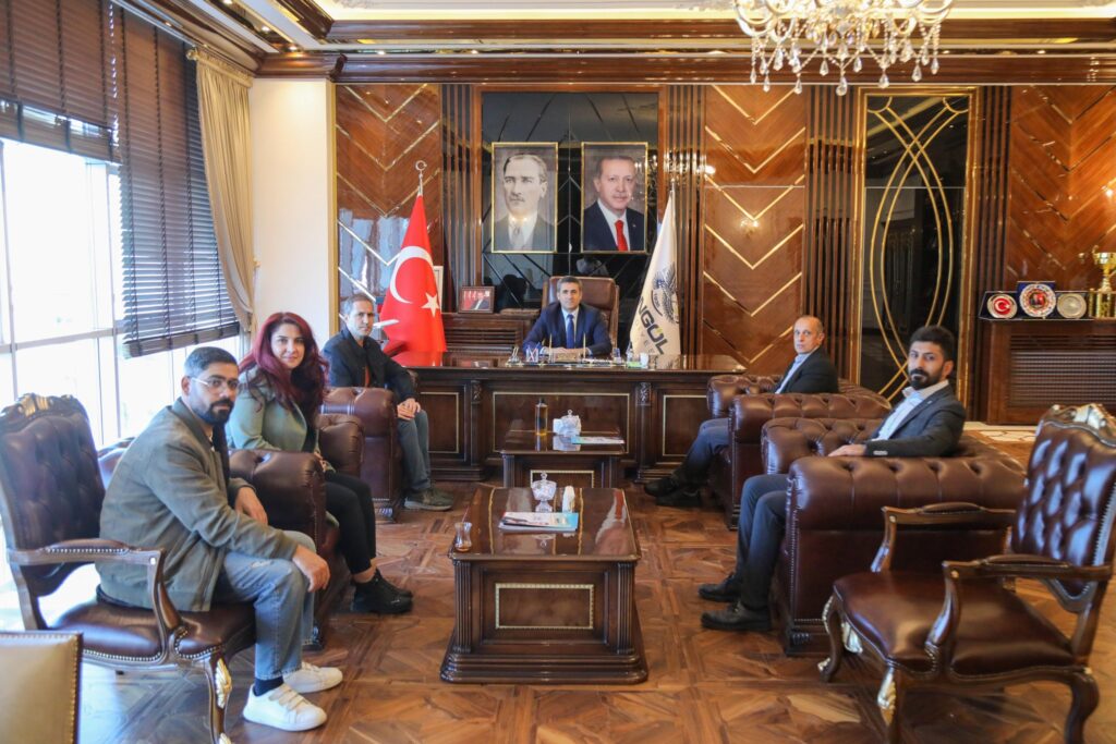 Bingöl Gazeteciler Cemiyeti’nden Başkan Arıkan’a ziyaret: Şehri dönüştürecek projeler paylaşıldı