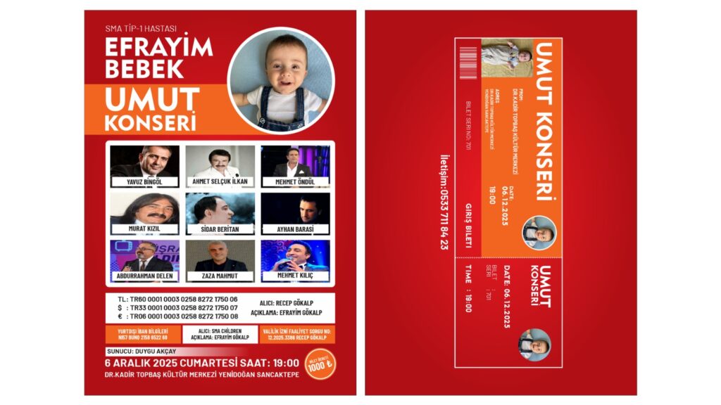 Efrayim Bebek İçin “Umut Gecesi” Düzenleniyor