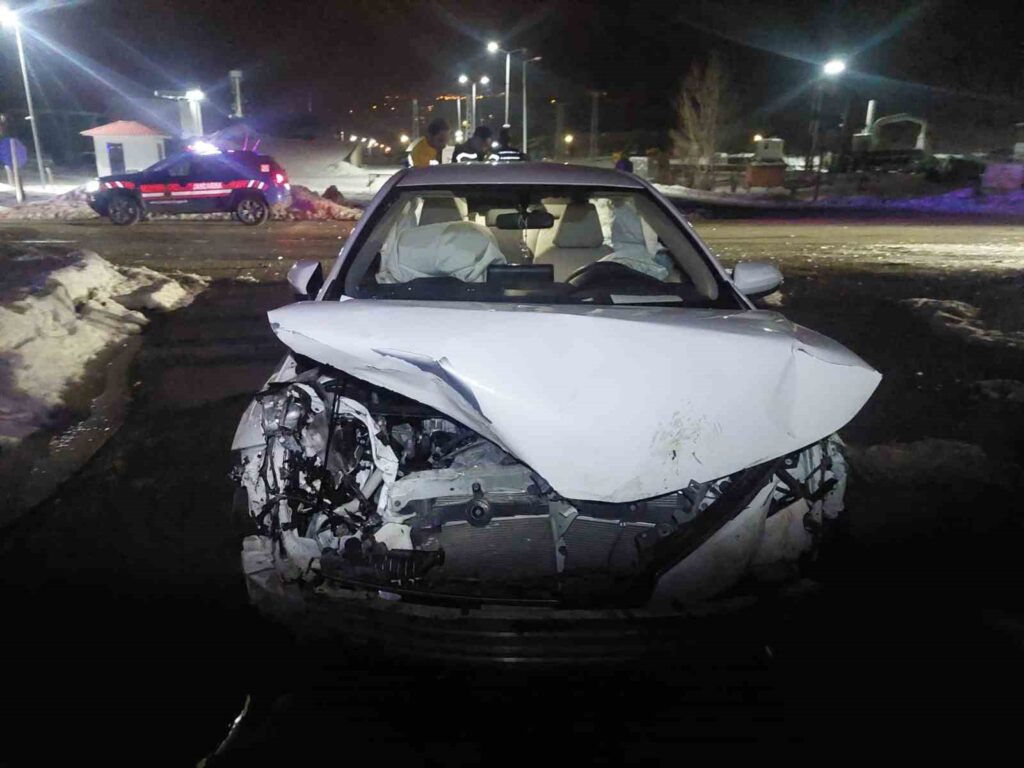 Bingöl-Muş Yolunda Domuz Sürüsüne Çarpan Otomobilde 3 Yaralı