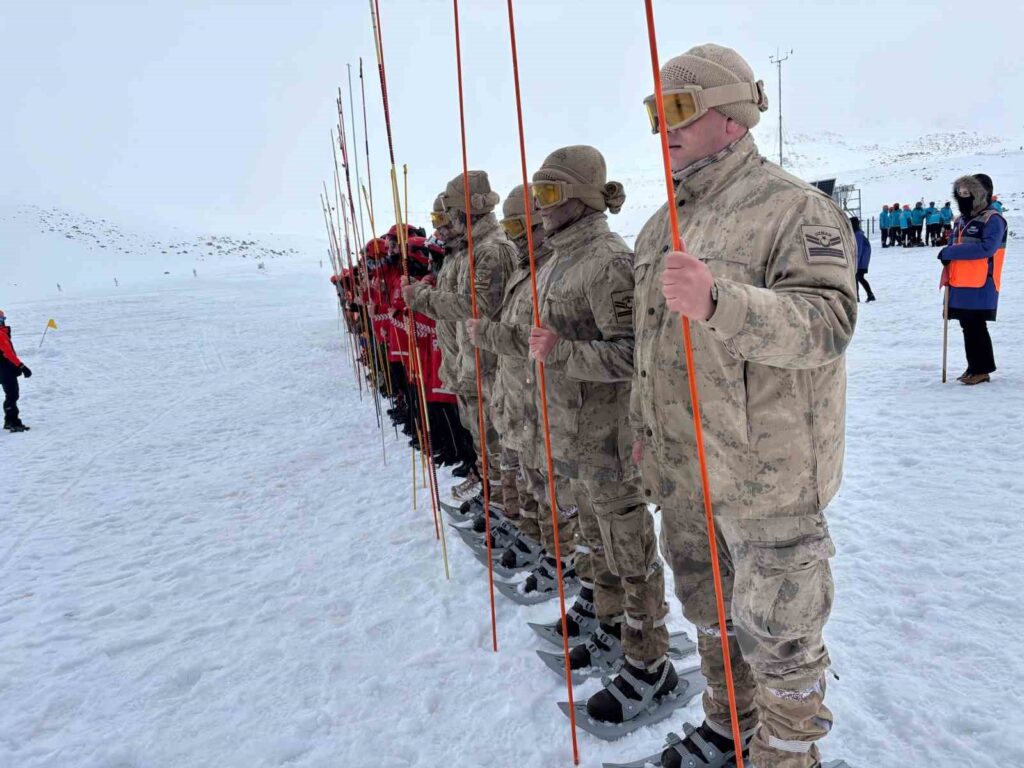 Hesarek’te Çığ ve Telesiyej Tatbikatı Gerçeği Aratmadı