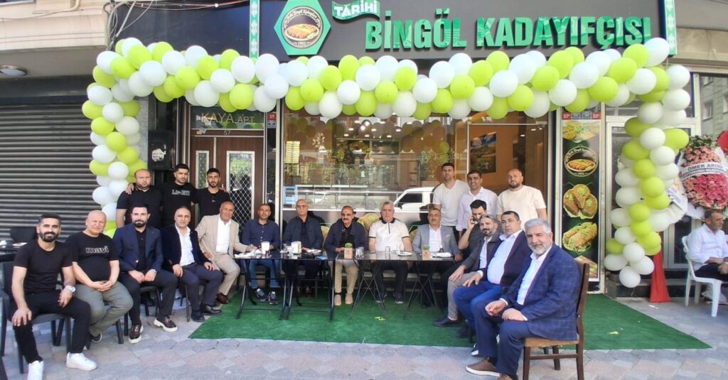 Tarihi Bingöl Kadayıfçısı Zeytinburnu’nda Yeni Şubesini Açtı