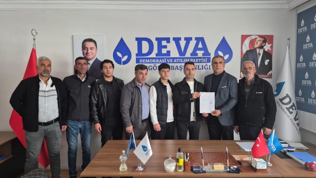 Aydın Barası DEVA Partisi Bingöl Merkez İlçe Başkanlığına Getirildi