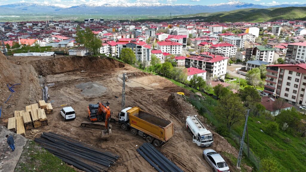 Bingöl’de 5 Bin Tonluk Yeni Su Deposu İçin Çalışma Başladı