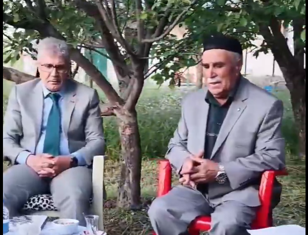 Vali Cahit Çelik’ten Dengbej Ahmet Karatoprak’a Köy Ziyareti